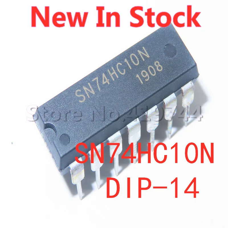 

5 шт./лот SN74HC10N HD74HC10P 74HC10 DIP-14 тройной 3 входной положительный фотографический новый оригинальный IC
