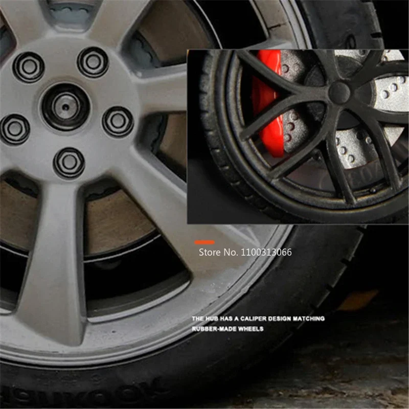 1:24 Model 3 Car Toys  Alloy Diecasts Metal Vehicles Car Model With Sound Light Vehicle Toys For Children Gifts Collection - 5