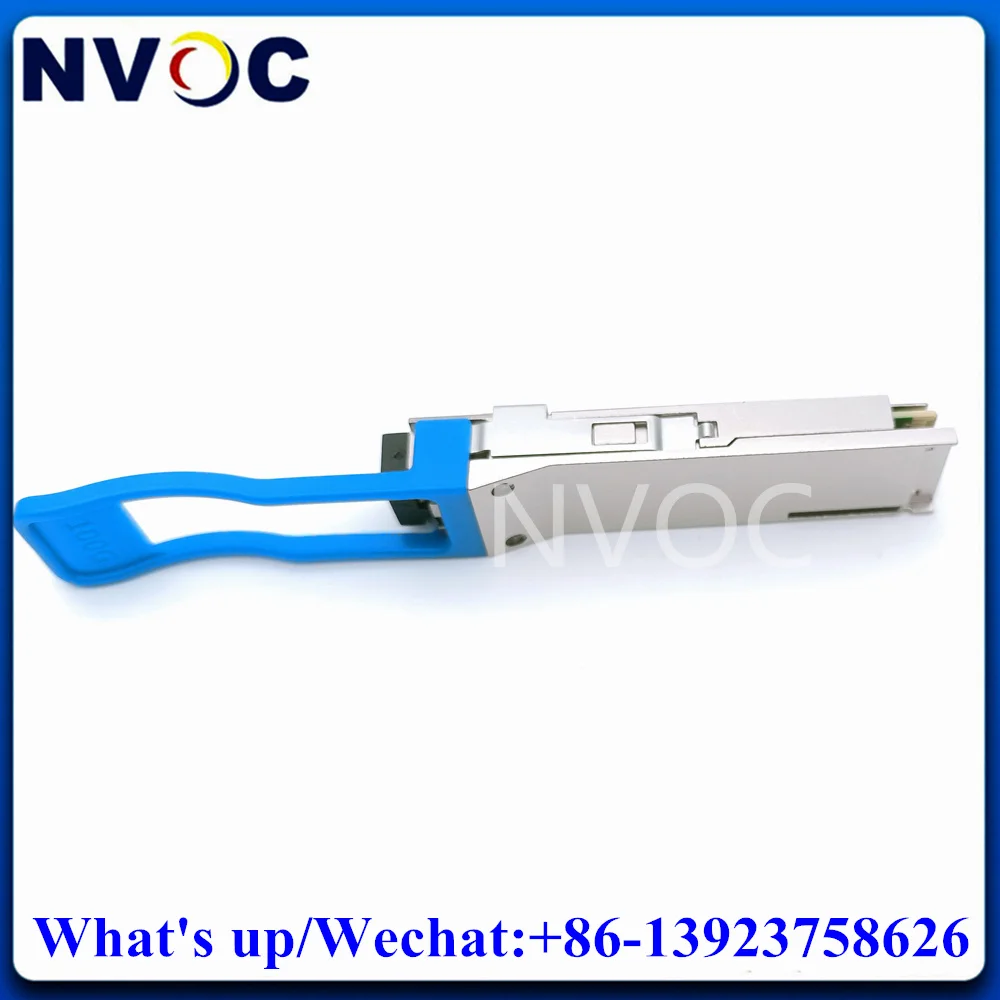 5 Pz 100G Qsfp28 Lr4 Ricetrasmettitore Ottico, 1295 ~ 1310Nm 20Km Lc Modulo Ottico Duplex Monomodale Lan-Wdm Qsfp28-Lr4 Dom