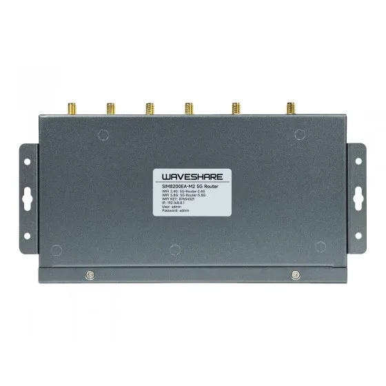 SIM8200EA-M2 산업용 5G 라우터 무선 CPE 5G/4G/3G 지원 스냅드래곤 X55 멀티 모드 멀티 밴드 라즈베리 파이 4