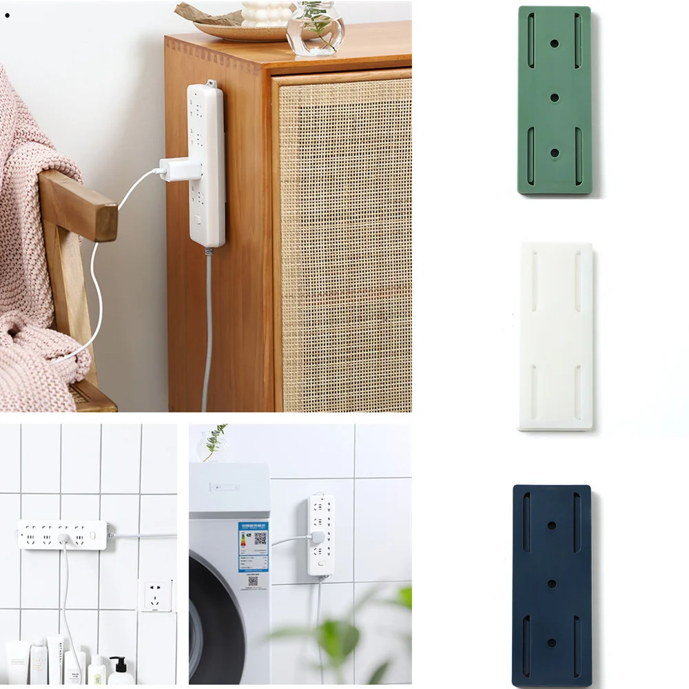 Self adhesive Wall Hook Socket Storage Holder Socket Organizer Fixer