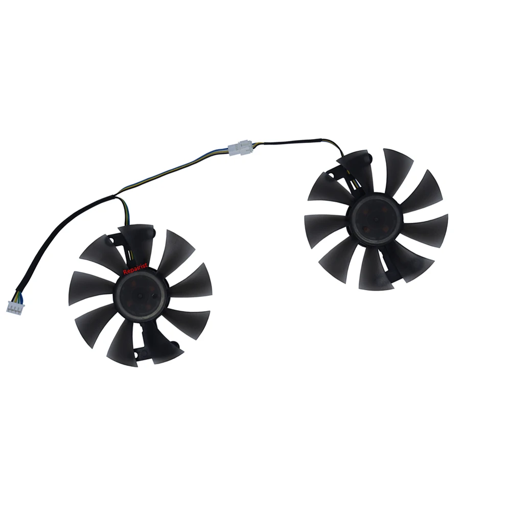 

2Pcs/Set,Video Graphics Card Cooling Fan,VGA GPU Cooler,GA91S2H,For ZOTAC GTX 950-2GD5 X Gaming OC,For ZOTAC GTX950-2GD5 HA
