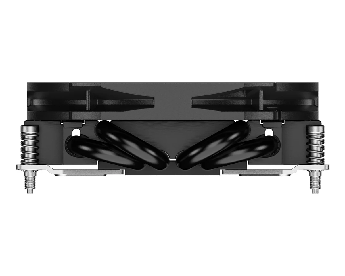 ID-Cooling IS-30 Black Low Profile 30mm Height Super Slim CPU Radiator LGA1700 1200 AM4 AM5 4 Heatpipe Cooling Fan A4 Chassis