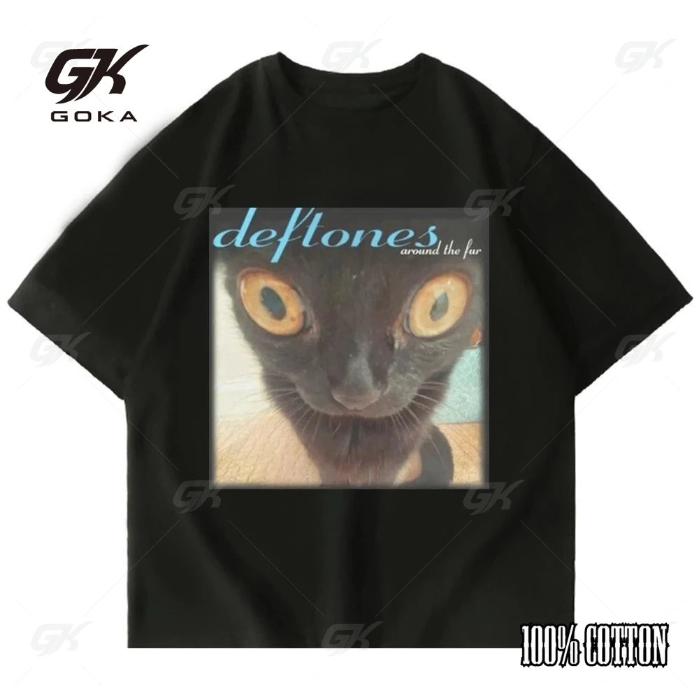 Deftones Cotton Singer Band T Shirt Men Women Hip Hop Rock Tee Fashion Short Sleeve T Shirt Summer Clothes T-shirts Tops