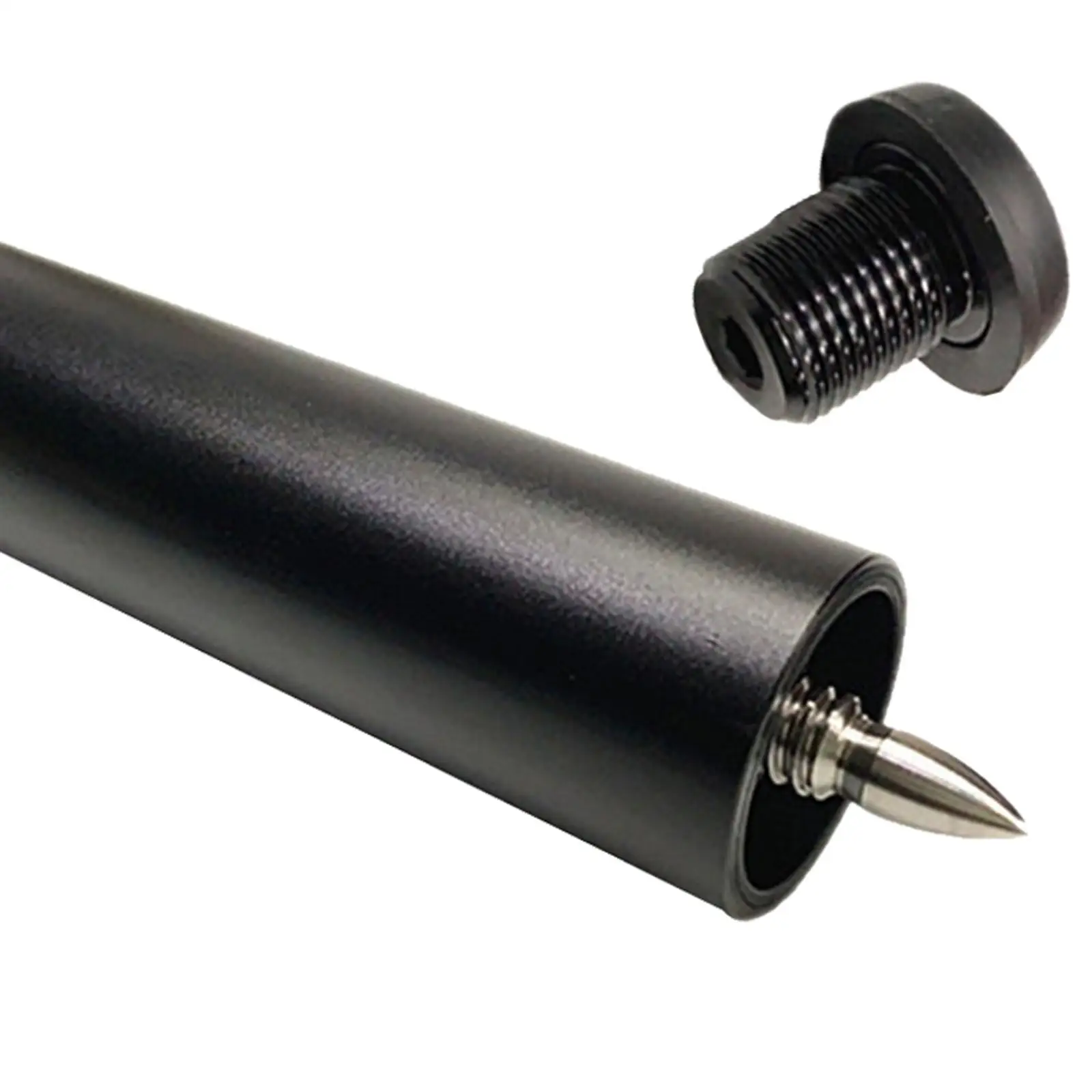 Pool Cue Extender Snooker Cue Extension Aluminum Alloy Billiards Extension End Lengthener For Billiard Cues billiard shaft