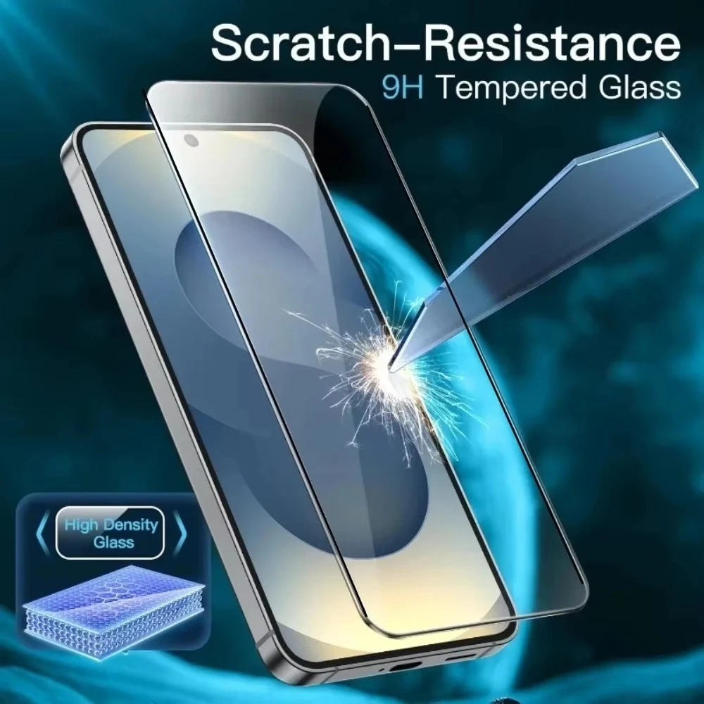 Ultimate Screen Protector 3-Pack with One-Click Installation - Full Coverage Tempered Glass