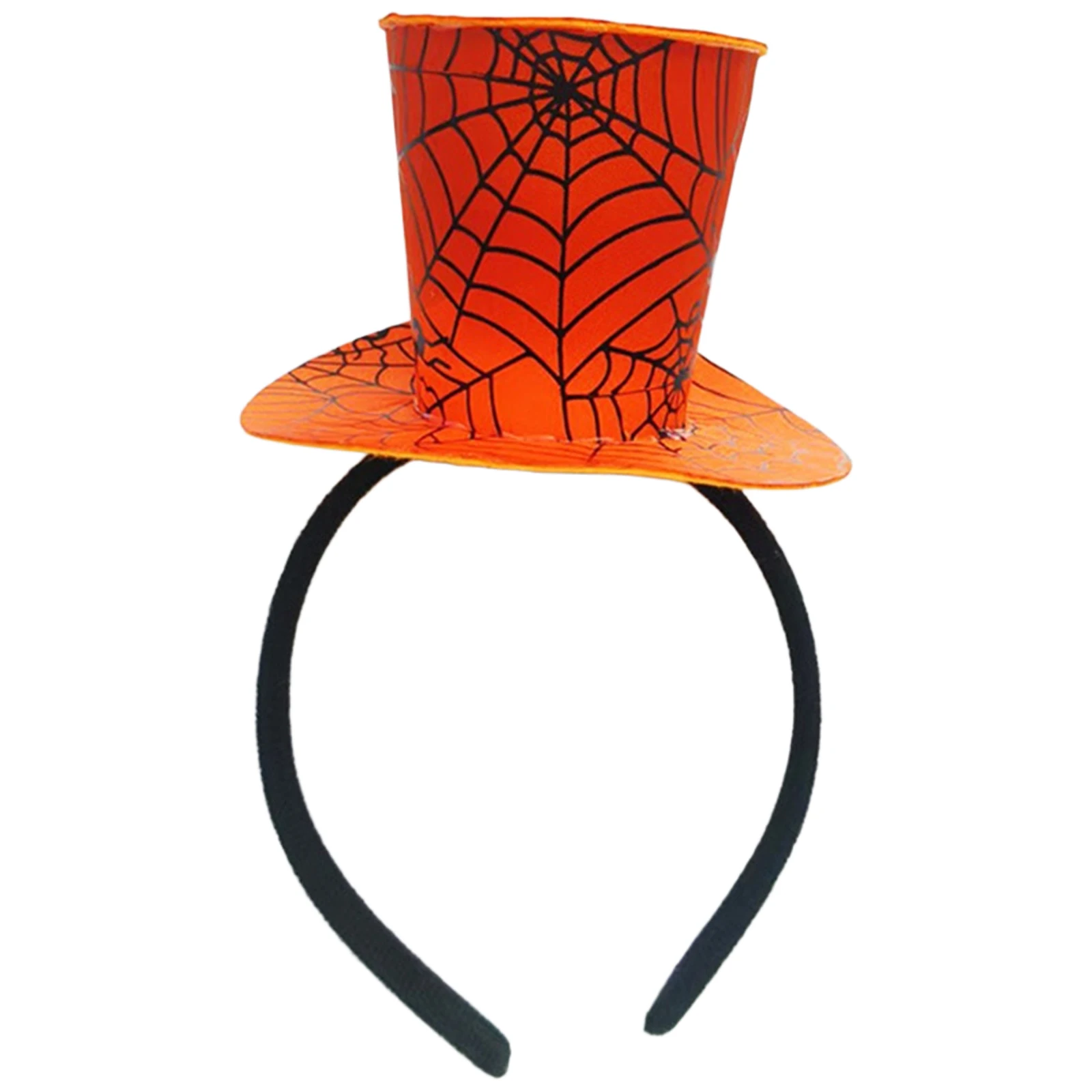 Frauen Mädchen Exquisites Stirnband Soldat Mini Zylinder Feder Kopfschmuck Kopfschmuck Haarschmuck für Zirkusdirektor Zirkus Halloween – Detail 13