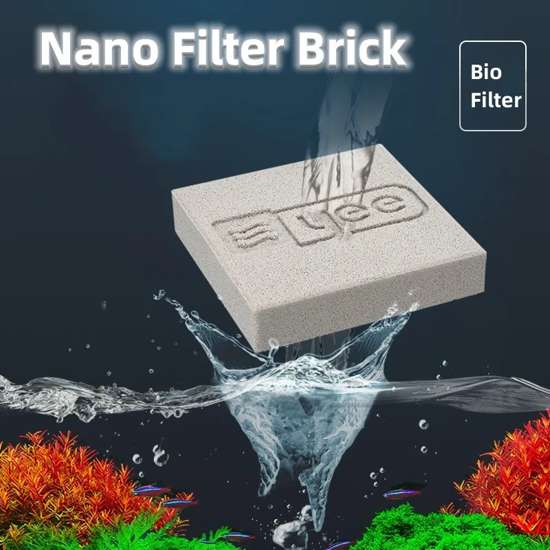 New Nano Ceramic Filter Media Bio Filter Block Aquarium High Energy Nano Bio Brick for Fish Tank Marine filtro peceras y acuario 2
