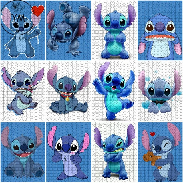 Disney Puzzles Toys Cartoon Lilo & Stitch 1000 Pieces Adults Puzzle For  Adults Children Educational Toys Collection Gifts - Puzzles - AliExpress