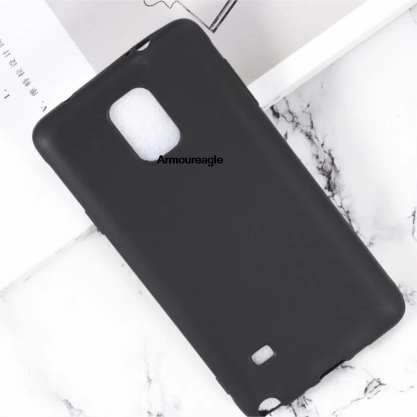 Funda In Silicone Morbido Nero Per Samsung Galaxy Note 4 Custodia Protettiva Morbida In Tpu Coque Da 5.7 Pollici Per Samsung Note 4 Note4 Cover