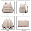 Fashion Diaper Bag for Newborn Baby Waterproof Light Weight Protable Mommy Diaper Backpack for Quick Outing Nappy Changing Bag 2