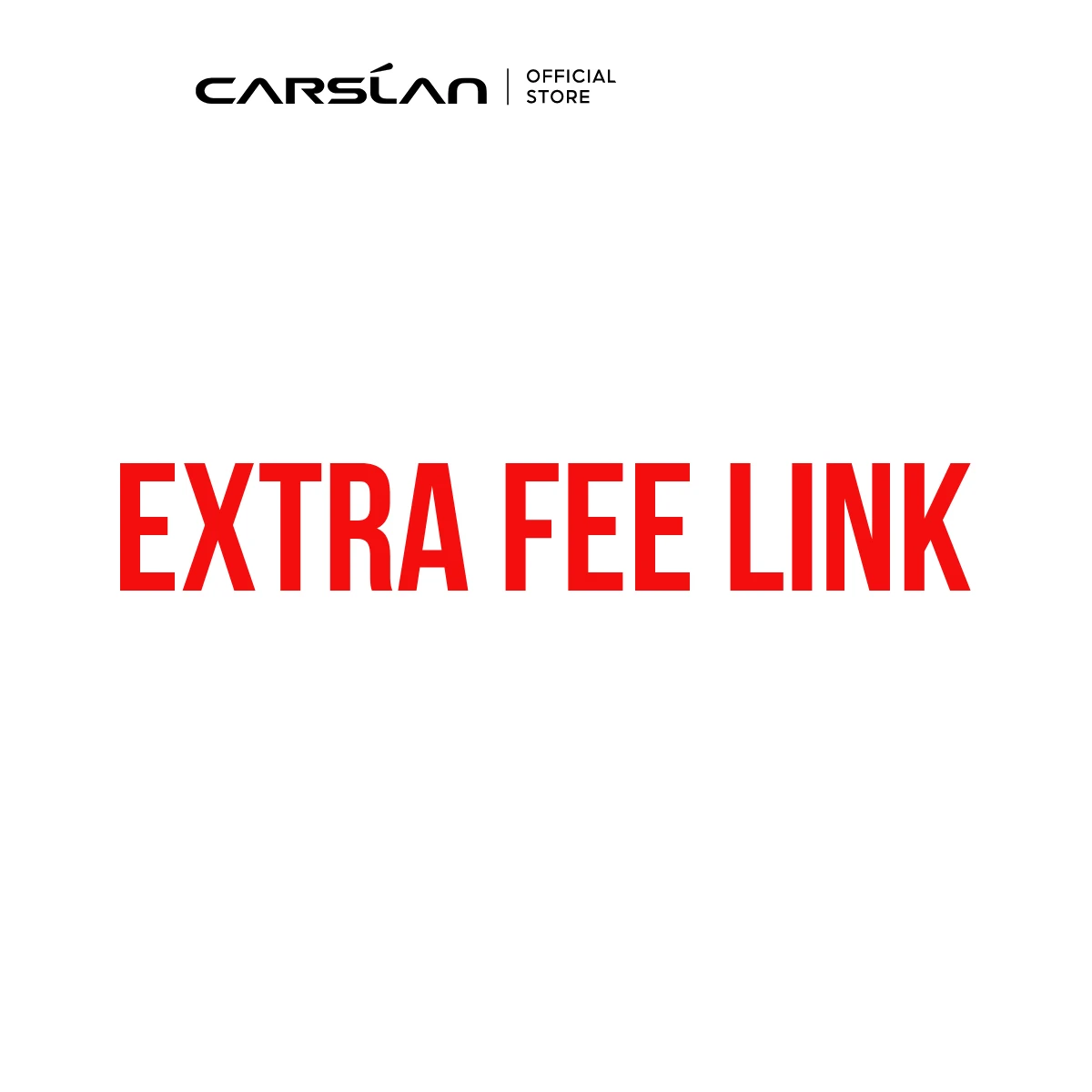 

extra fee link