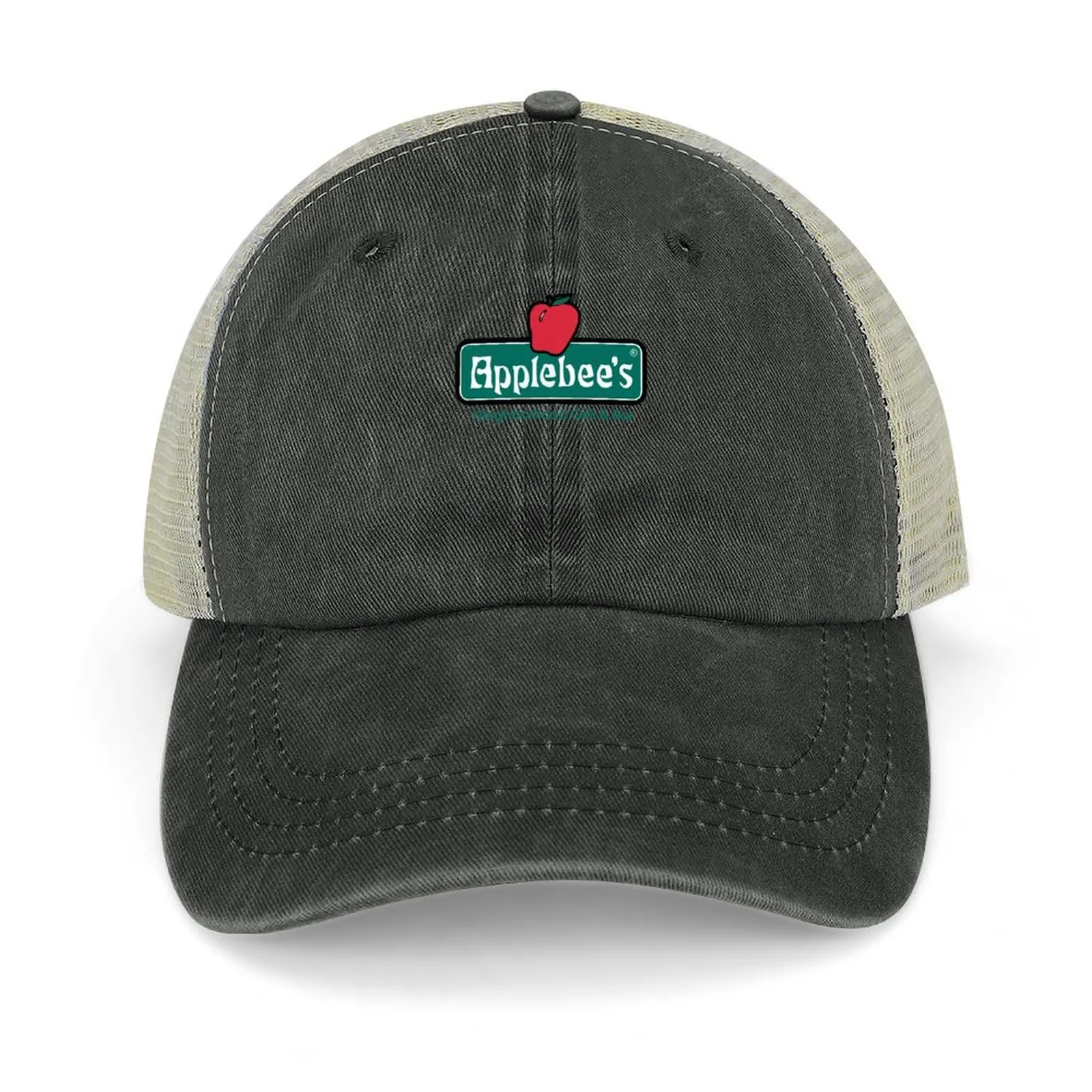 

Applebees Old Logo Merchandise Cowboy Hat Golf Beach Bag Women's Hats For The Sun Men's