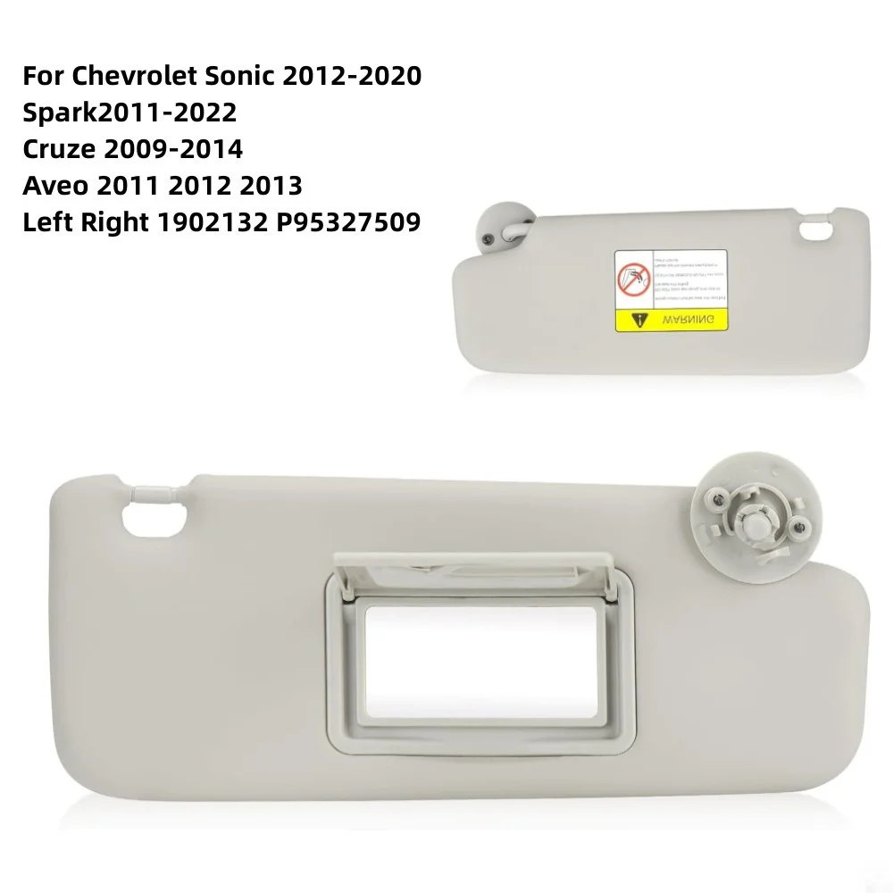 Автомобильный солнцезащитный козырек для Chevrolet Sonic 2012-2020 Spark 2011-2022 Cruze 2009-2014 Aveo 2011 2012 2013, аксессуары 1902132 P95327509