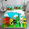 New 3d Print Game Sprunki Bedding Sets Bed Cover Comforter Duvet Cover Pillow Case 2-3 Pieces Sets Kids Adult Bedroom Decoration 6