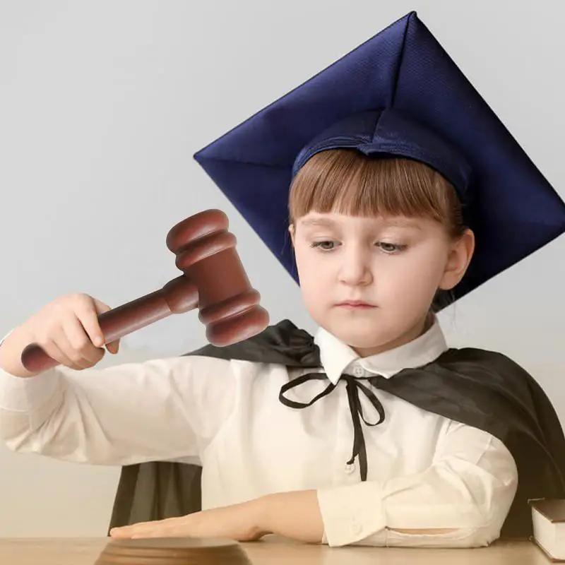 Toy Judge Gavel For Kids Props For Courtroom Courtroom Gavel Toy Judge Costume Accessory Justice Costume Props Cosplay