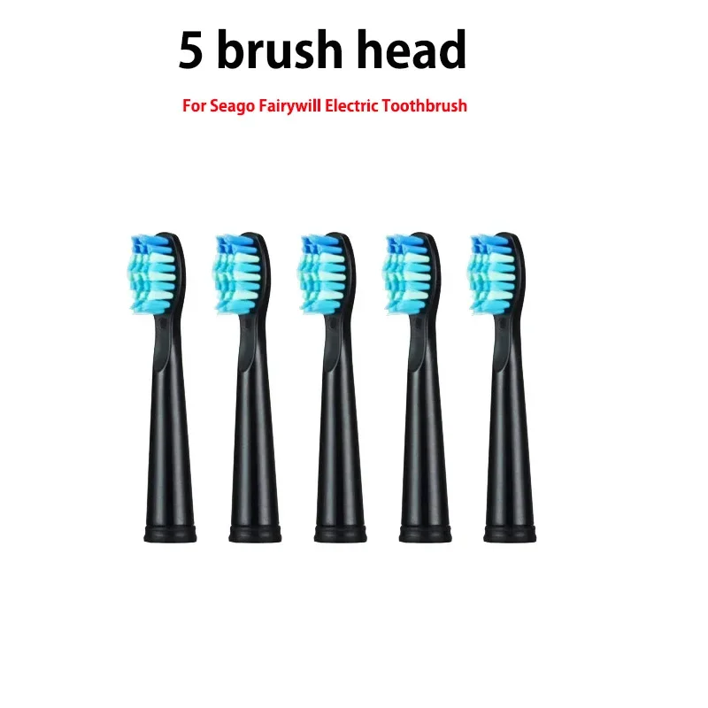 5-10Pcs Replacement Brush Heads for Seago Fairywill Electric