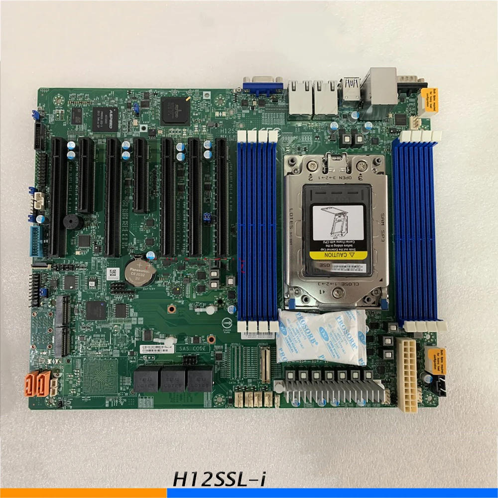 Original Single Way Server Motherboard For H12SSL I AMD EPYC 7002 PCIE4 0 Good Quality