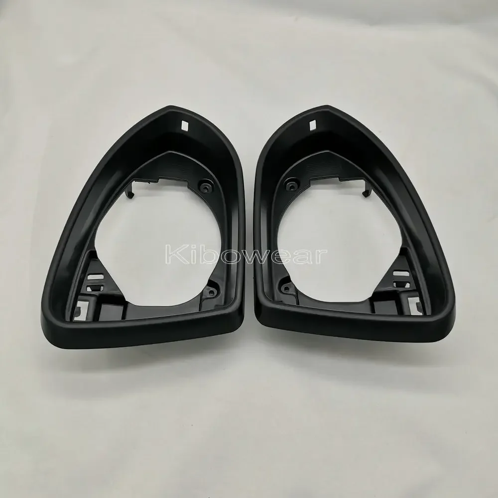 VW 골프 7 MK7 7.5 GTD R GTI VII 유리 서라운드 홀더 트림 왼쪽/오른쪽 2013 2020 교체 용 자동 사이드 미러 하우징 프레임