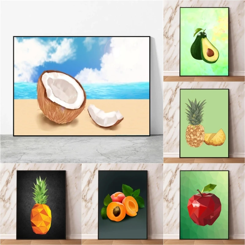 

Canvas Artwork Painting Apricot Fruits Food Cuadros Best Gift Gifts Comics Pictures Modern Home Hanging Decoration Paintings