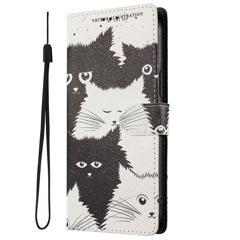 Premium Painted Leather Phone Case Cover