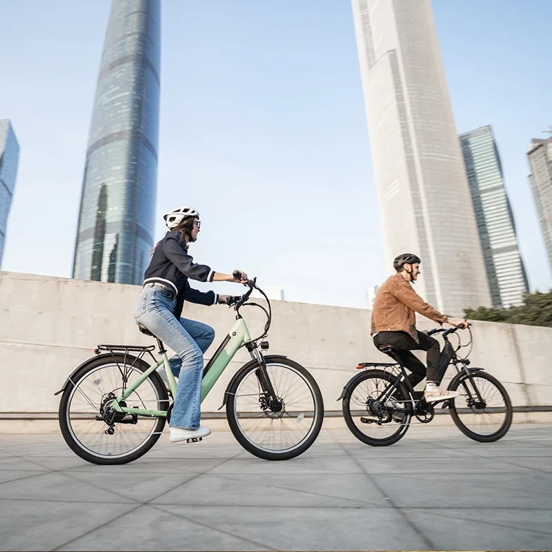 Urban Electric Bike V80 1000W 48V 13AH 7 speed Aluminum alloy 26 inches Removable battery Maximum speed 45km/h Family E-bike