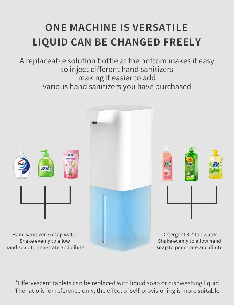 Automatic Foaming Soap Dispenser Touchless Induction Hand Washer Smart Soap thumbnail 6