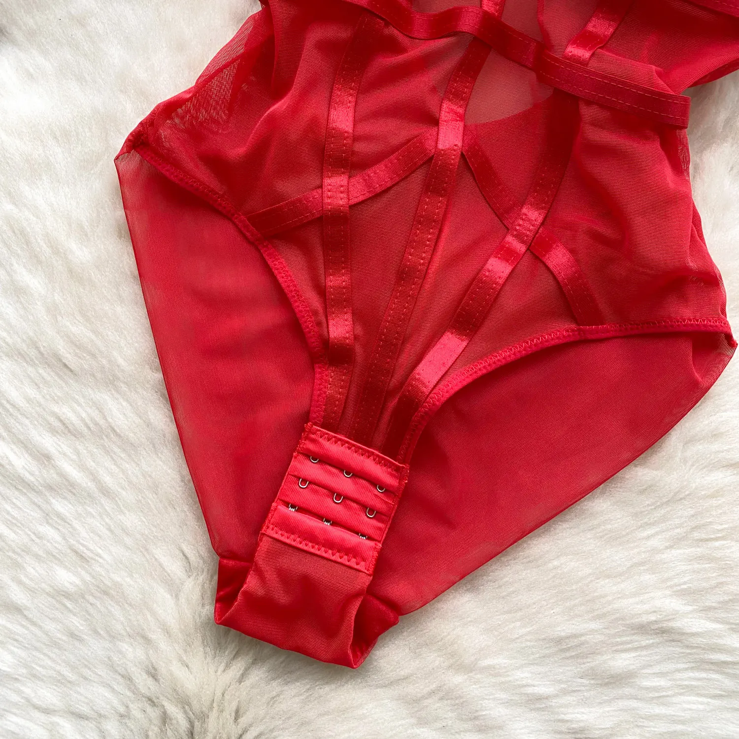 elegant statement lingerie styling detail