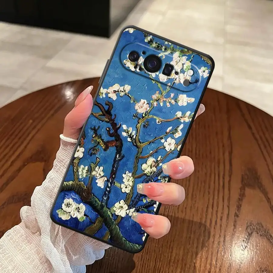 Van Gogh Art-Inspired Soft Phone Case