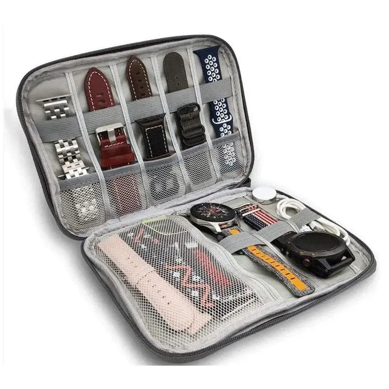 Watch Storage Box Multifunctional Portable Travel Storage Strap Bag Strap Bracket Box Small Bag storage bag