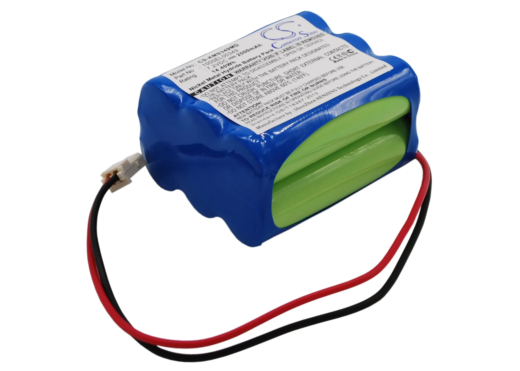 Batteria Medica Per Alaris Medicalsystems 1000 El00349 1000 Sp01782 Osa359 Carefusion 1000 El00349 1000 Sp01782 Csa29109