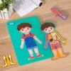 Human Body Structure Bone Cognitive Puzzle Wooden Toys For Boys Girls Children Safety Educational Toys 3
