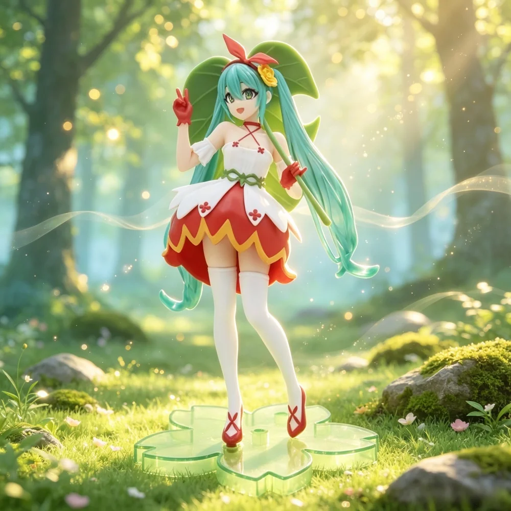 Hatsune Miku Anime Girl Desktop Decor Collectible Doll - Kawaii Vocaloid Statue