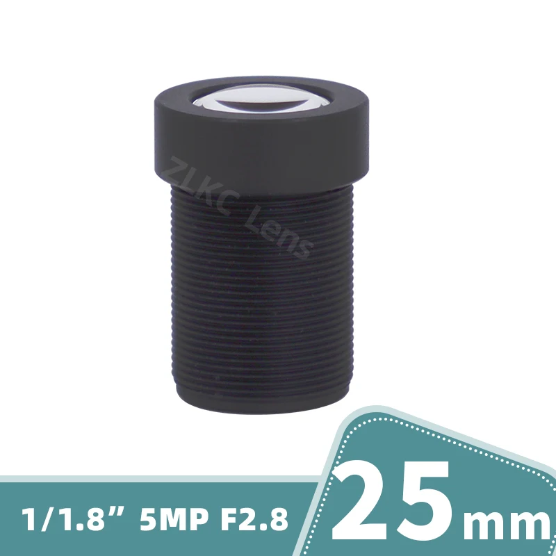 ZLKC m12 Objektiv 12mm Makro objektiv 5mp fa 1/1,8 Zoll f 2,8 Weitwinkel-Objektiv mit geringer Verzerrung für Bild verarbeitung kameras – Detail 6