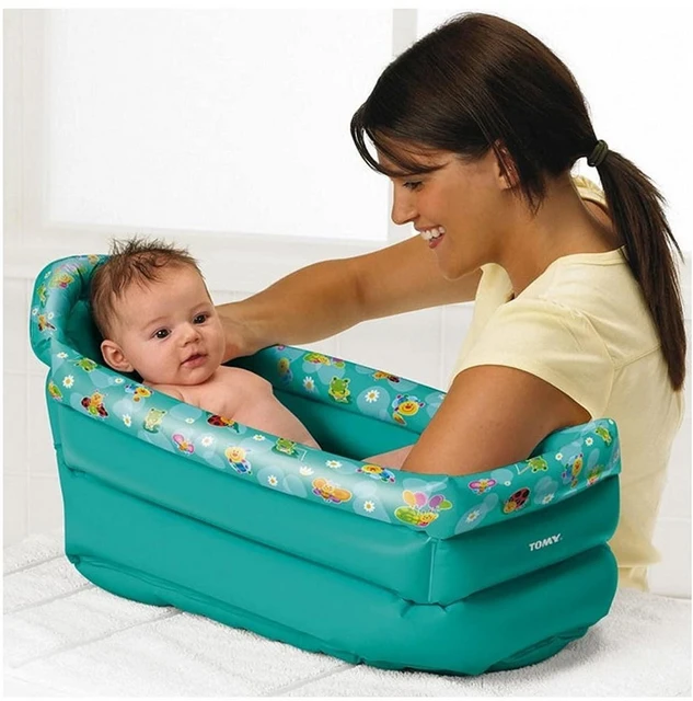 Bañera Hinchable Tomy Bath Be Baby Juguetería Bebes Y Complementos  Articulos Creados Manual