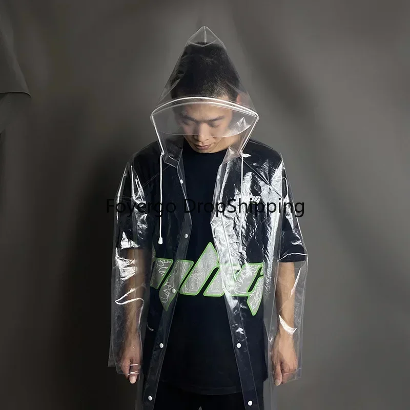 

Rain Coat Men Waterproof All-body Rainproof Rain Jacket Raincoat Protective Clothing Regenponcho Household Items YY-101