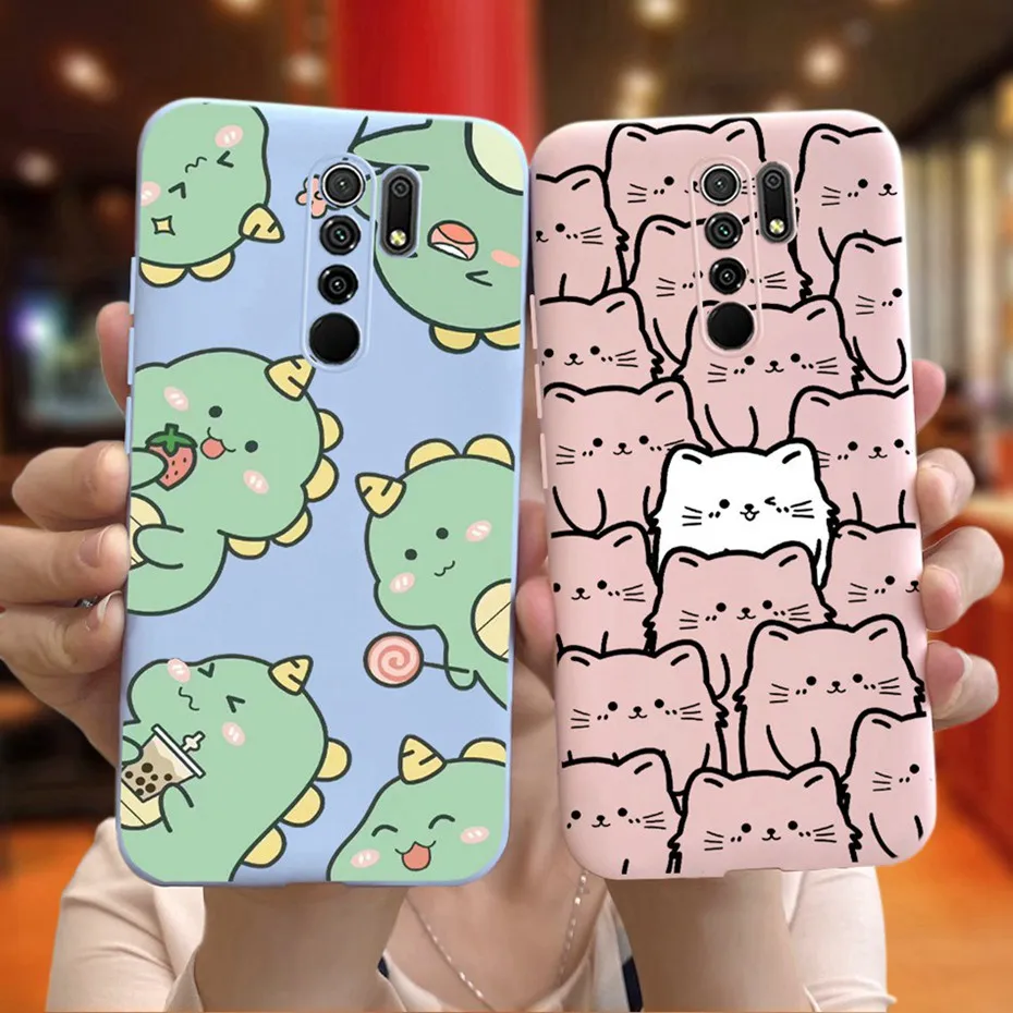 Cute Animal Cartoon Phone Case - Candy Color Soft Silicon TPU Back Cover