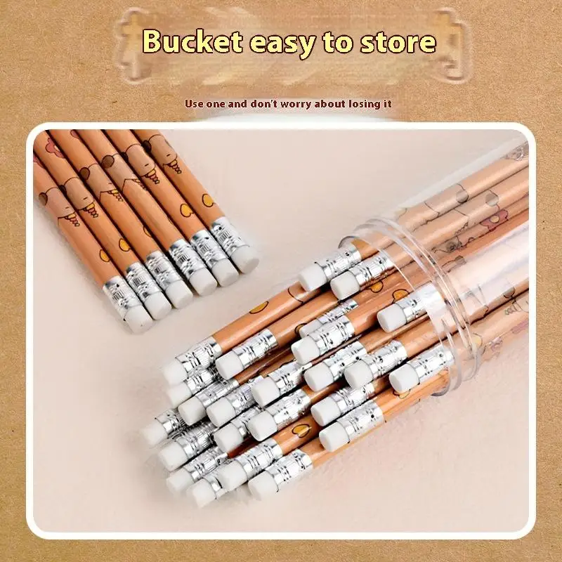 30pcs Capybara Pencils with Erasers 5