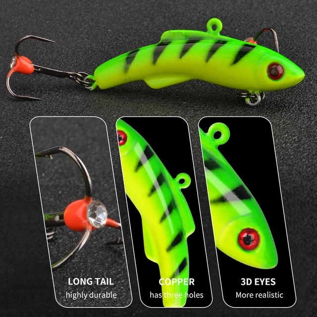 FTK Ice Fishing Lure 5Colors 15g 20g 25g Winter Bait Hard Lure Carp Fishing  Hooks Balancer For Fishing Carp Pike Perch - AliExpress