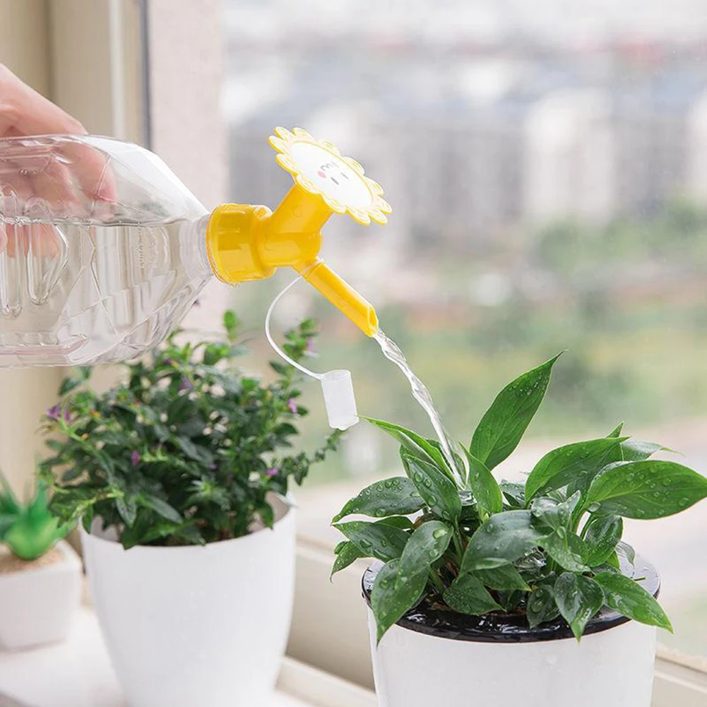 Double Head Bottle Cap Sprinker Home Garden Mini Watering Can Water Spout Bonsai Nozzle For Indoor Outdoor Plant