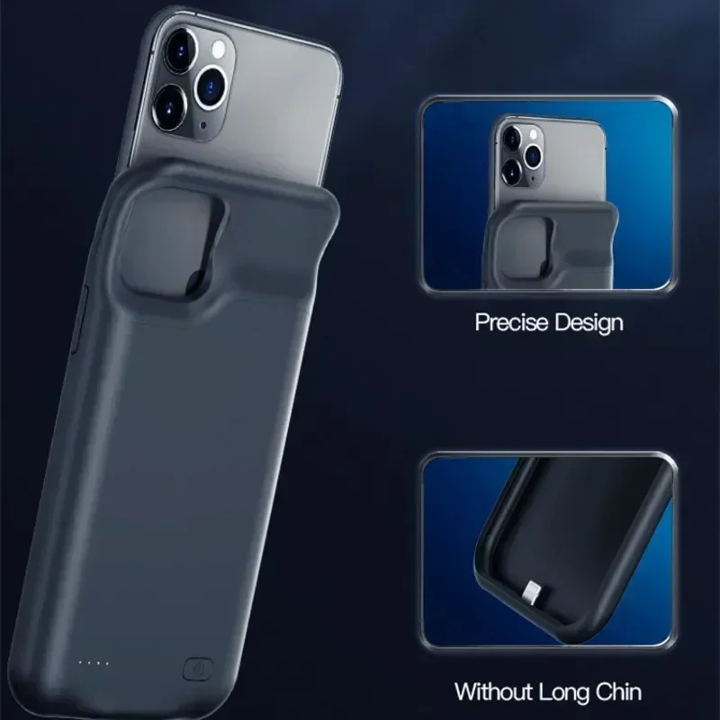 

For Iphone 13 Pro Max Battery Case for Iphone 12 11 Pro Max Smart Power Bank Charger Cover for IPhone XS Max XR 7 8 Plus SE2 SE3
