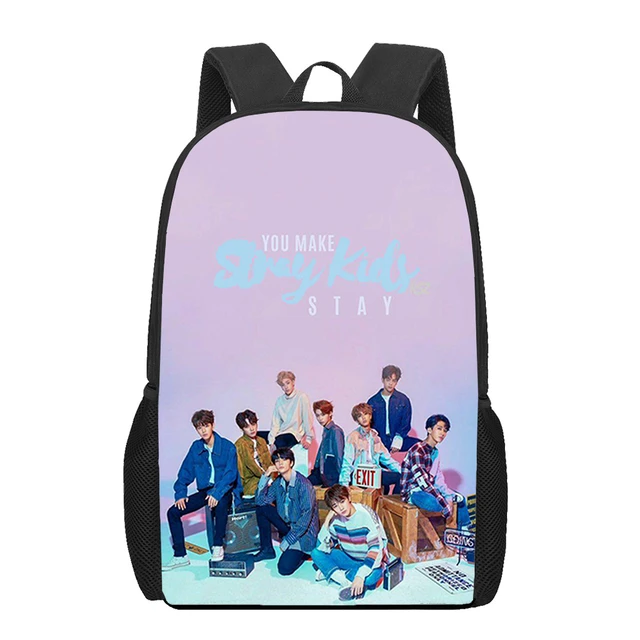 Stray Kids print Backpack Sets for Teenage Girl Boy School Bag Cutom  Bagpack Women Men Casual Backpack Children Laptop Book Bag - AliExpress