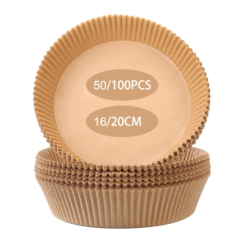 Friggitrice Ad Aria Carta Olio Di Silicone Vassoio Di Carta A Prova Di Olio Assorbente Di Carta Airfryer Carta Da Forno Friggitrice Ad Aria Fodera Di 