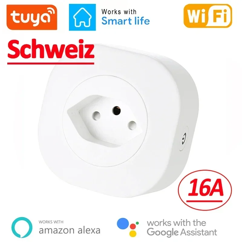 Smart WiFi Power Plug with App Control – Compatible with Alexa and Google Assistant