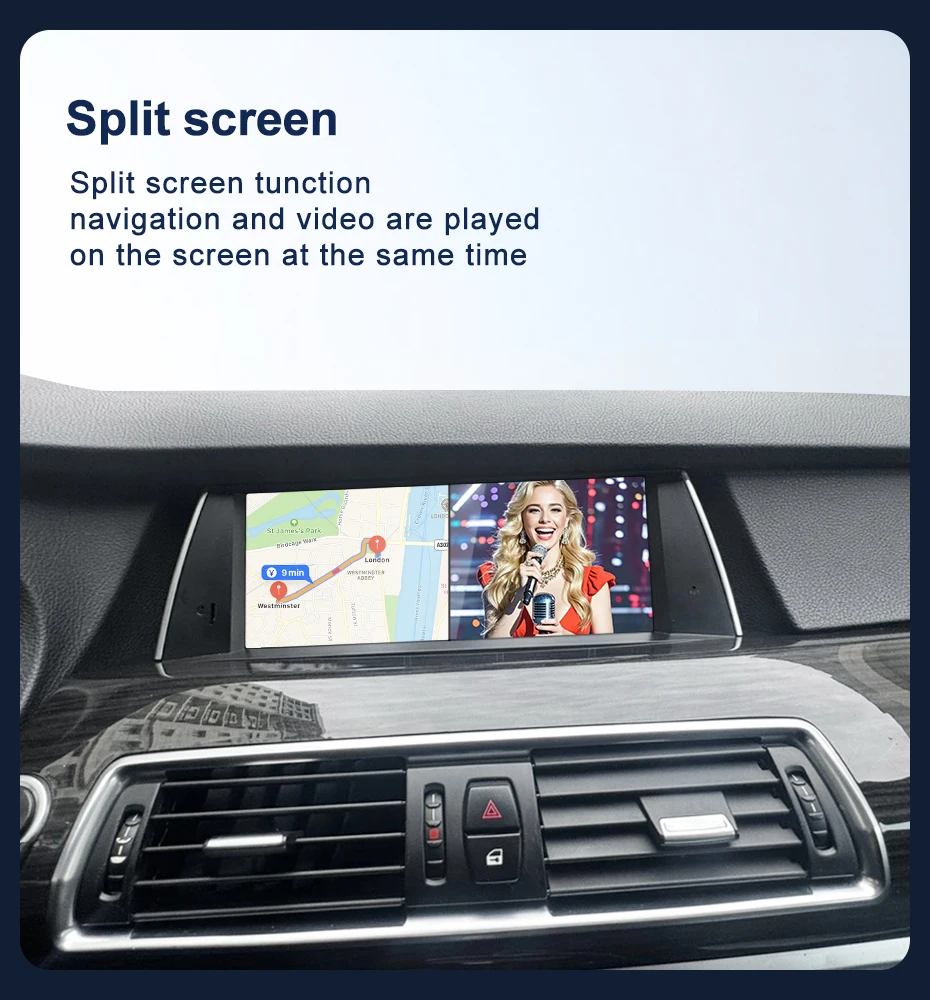 New 10.25inch Wireless CarPlay Android AUTO Multimedia Players For BMW 5series G