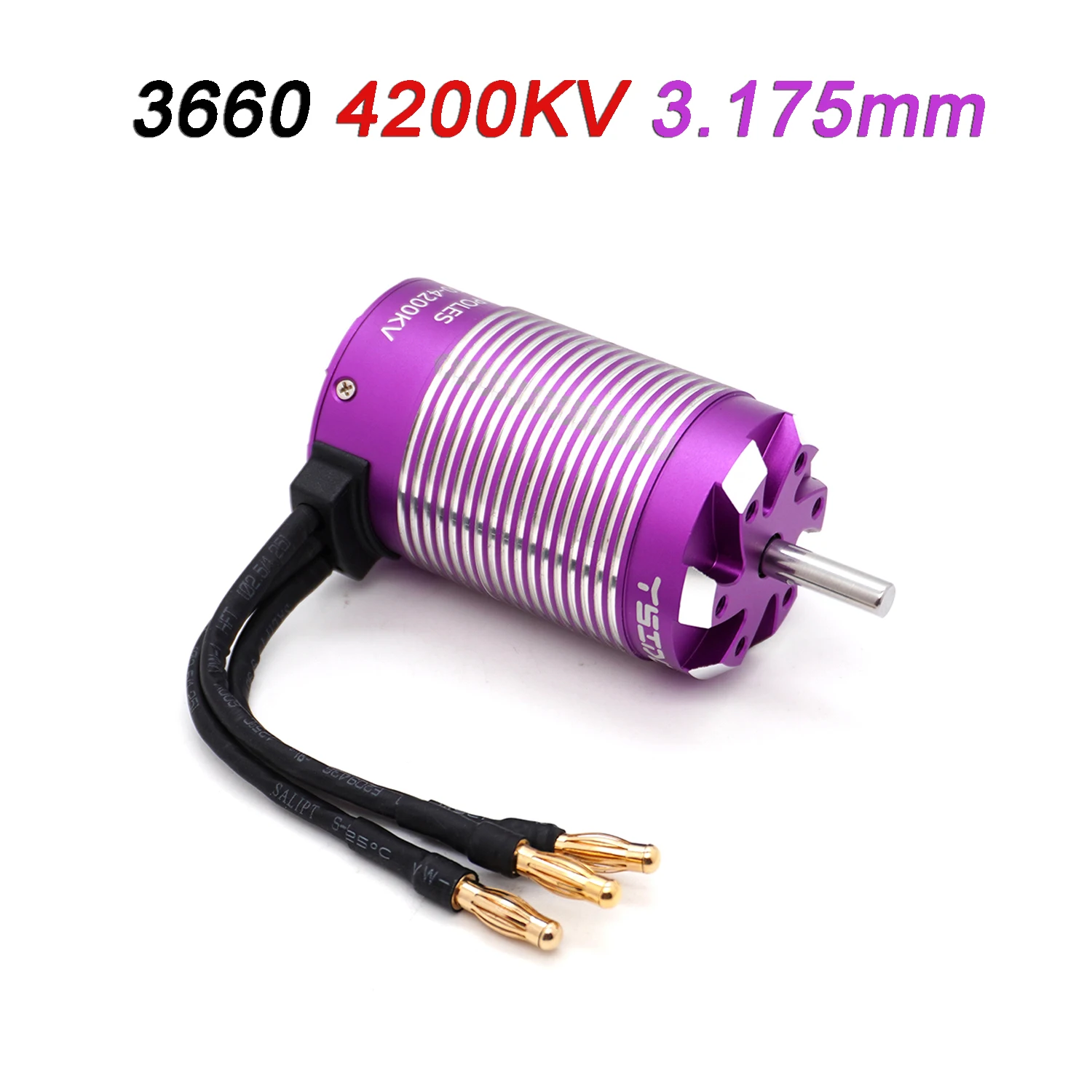 High-Performance Sensorless Brushless Motor for RC Cars and Boats