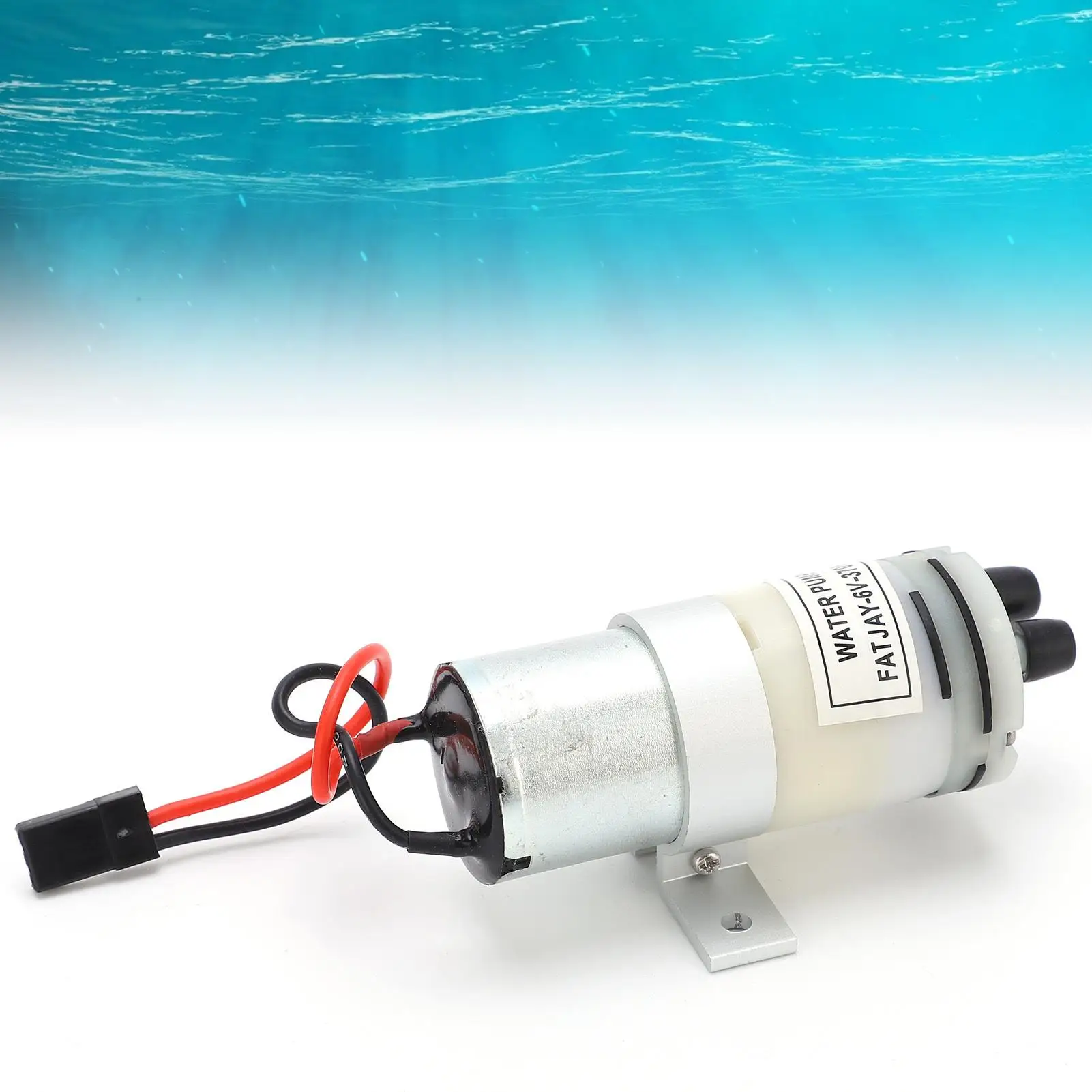 370 Water Cooling Pump for rc Boat Motor Low noise Switch 3 6V