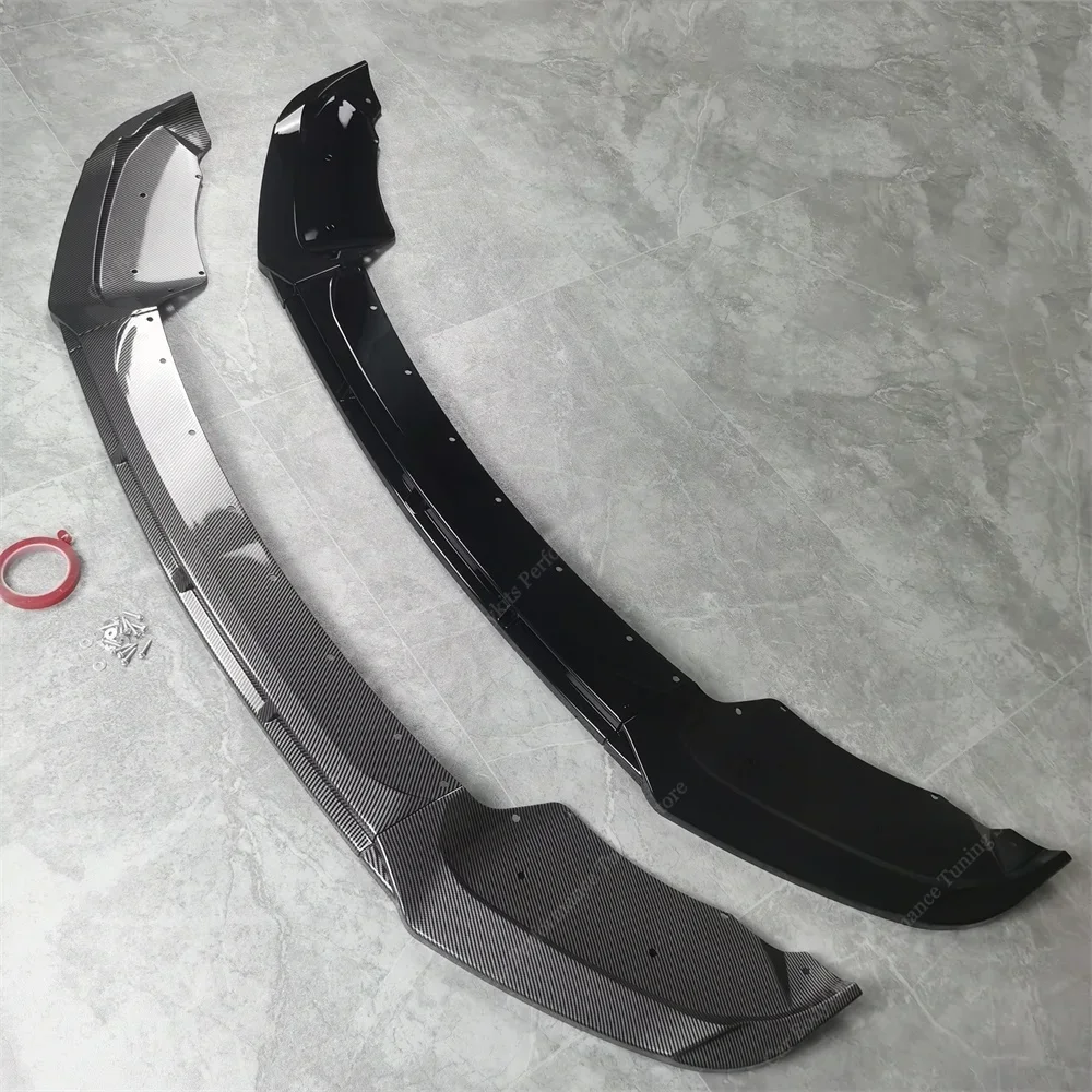 BMW X3 F25 X4 F26 20i 28i 30d 35i 35d M40i M 스포츠 2014-2018 Facelift Bodykits Tuning 용 앞 범퍼 립 스플리터 스포일러