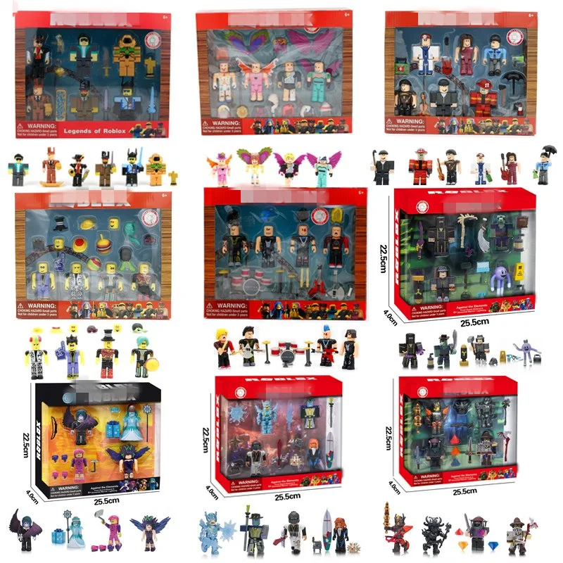 ROBLOX Building Block Dolls Assemble Virtual World Games and Dolls Around  The Game Children's Toys Gifts - AliExpress