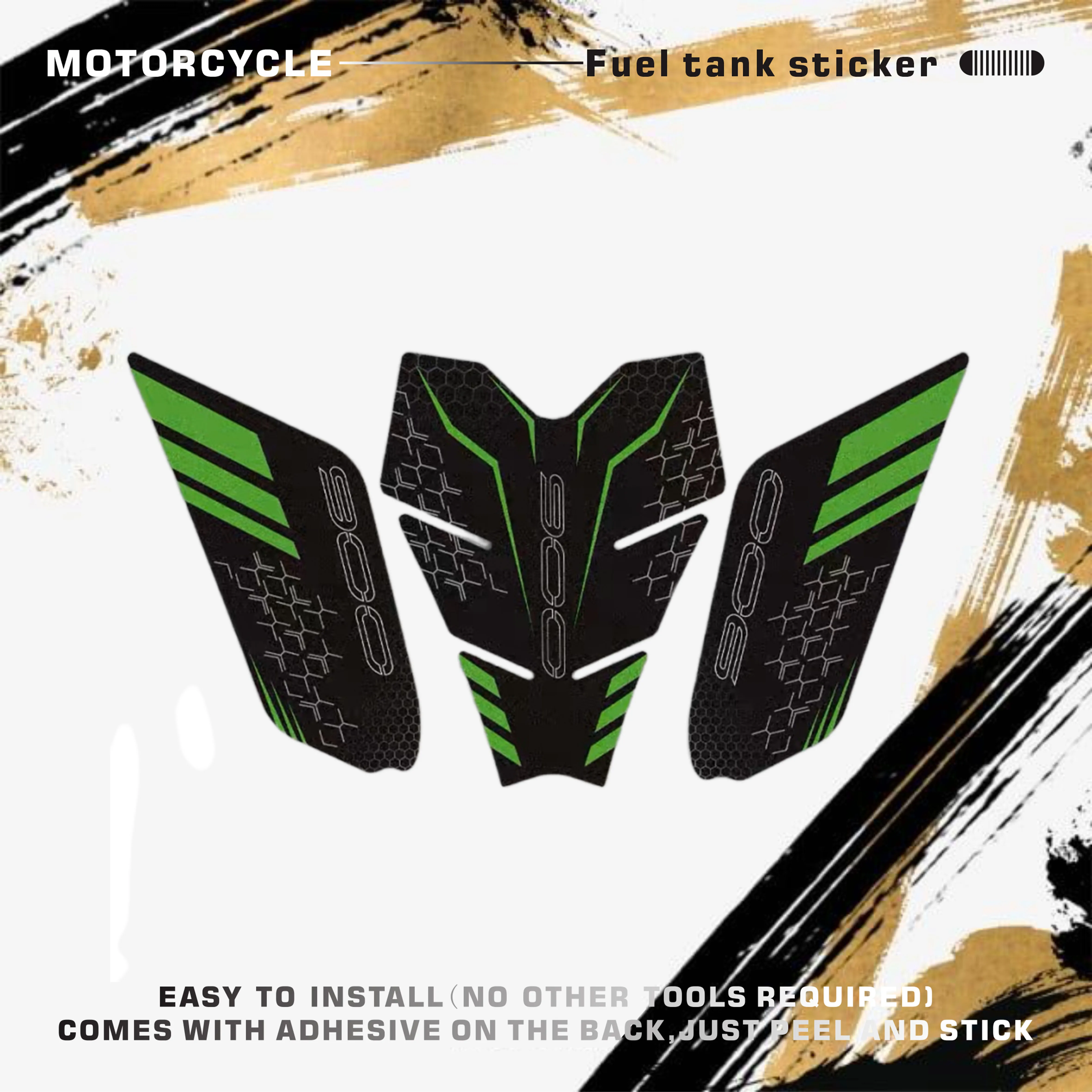 

For Z900 z900 2017-23 3M Motorcycle Anti-slip Tank Pad Sticker Knee Grip Protection Decal Accessories Waterproof
